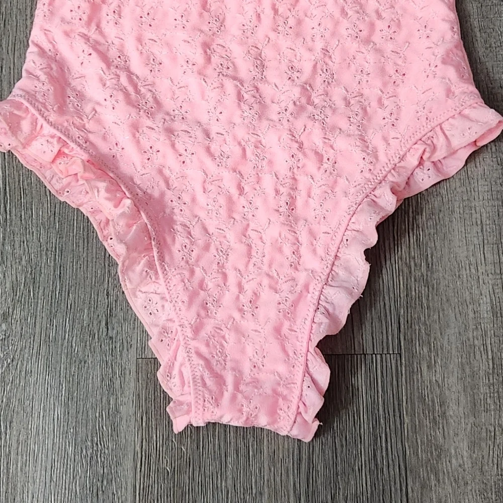 New!Frankie's‎ Bikinis Lucia Eyelet One Piece Swimsuit